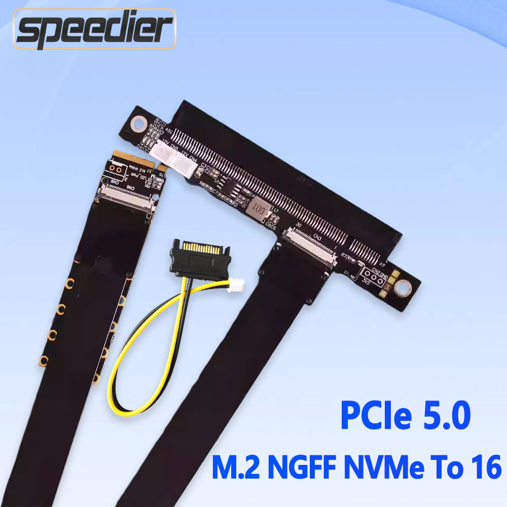 Kabel przedłużający PCI-E 5.0  – Pcie 5.0 Gpu Riser Cable recenzja i cena