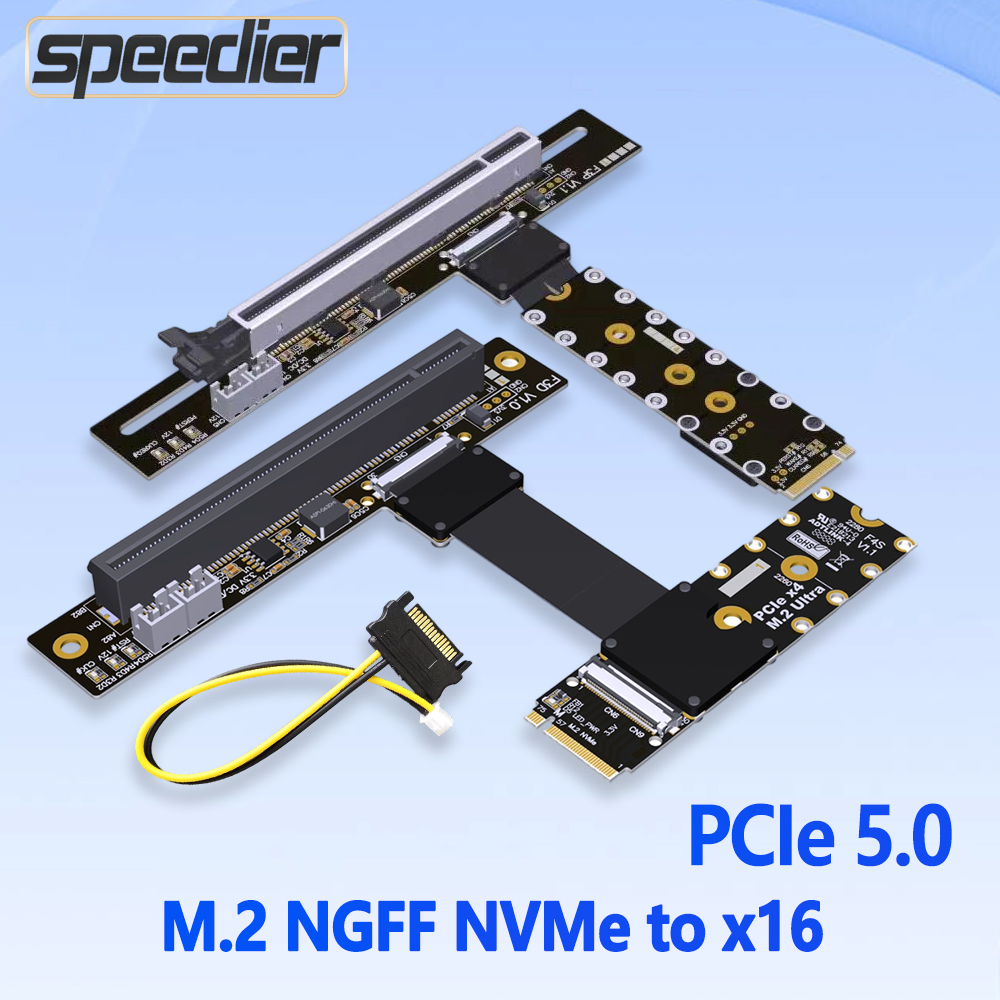Kabel przedłużający PCI-E 5.0  – Pcie 5.0 Gpu Riser Cable recenzja i cena