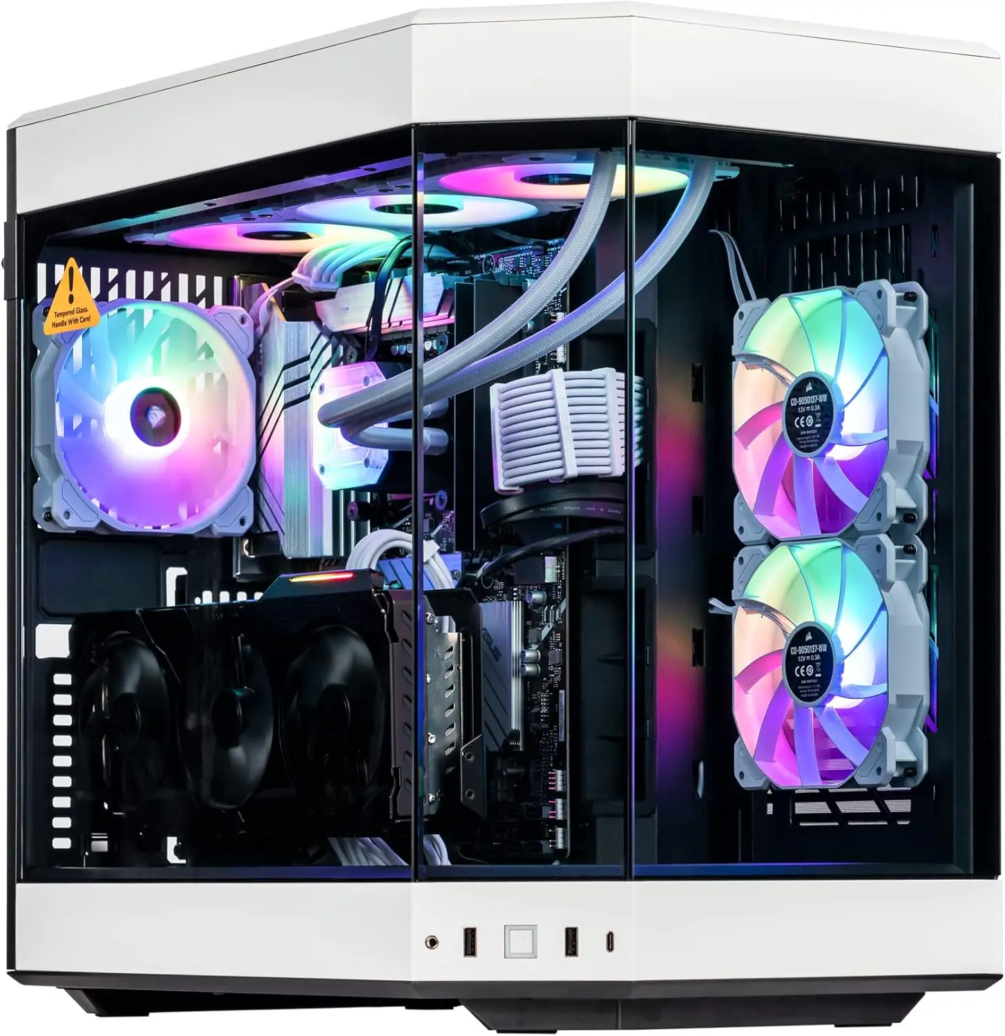 Velztorm White Praetix – kompu – Rtx 5090 32Gb recenzja i cena