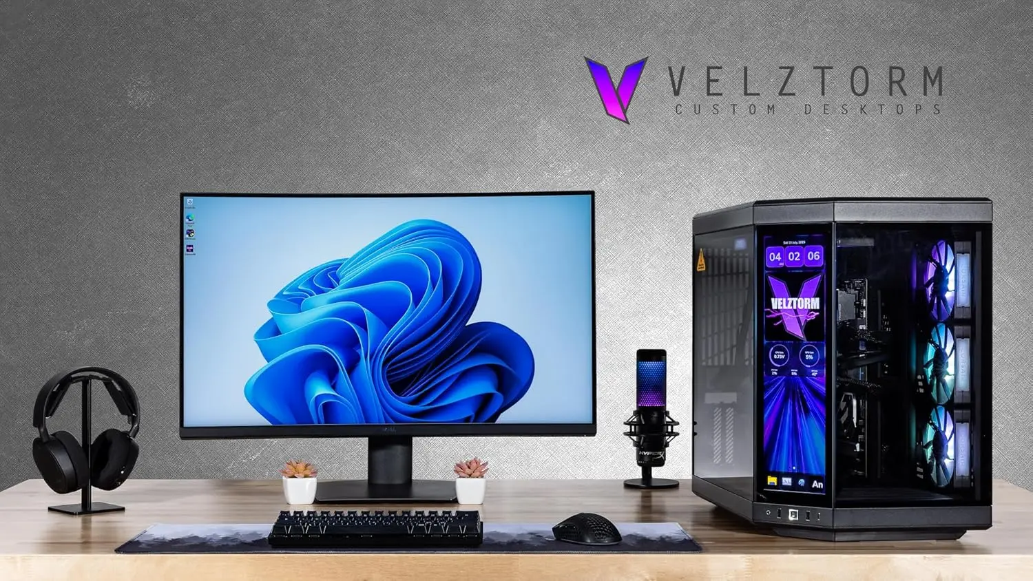 Velztorm LCD Black Praetix – k – Rtx 5090 32Gb recenzja i cena